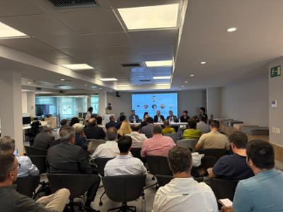 Asistentes a la jornada sobre detección de incendios de Tecnifuego celebrada en Madrid.