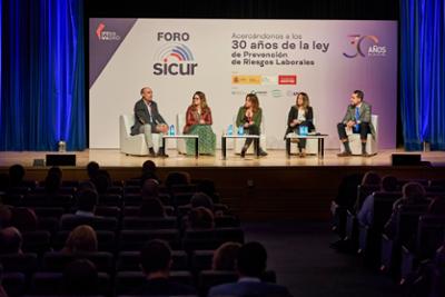 Fotografía de una jornada de FORO SICUR 2024