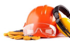 Guantes y cascos para cabeza y oídos