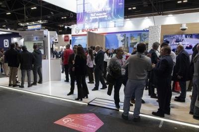 Safety helicopter at the Sicur fair