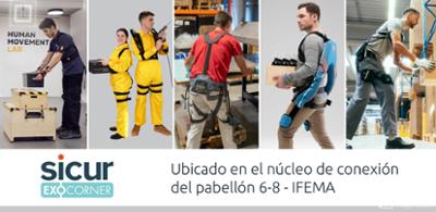 Image of different exoskeletons for security use