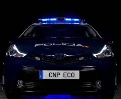 Nuevo vehículo de la Policía Nacional