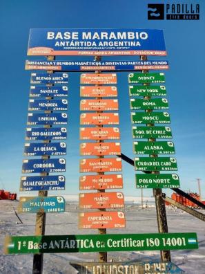 Base  de Marambio en la Antártida