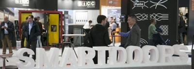 Imagen de ambiente en la feria SmartDoors