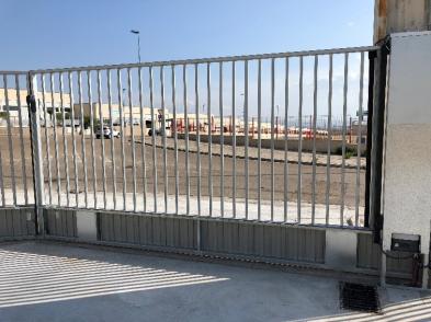 Image of an automatic door in an exterior access