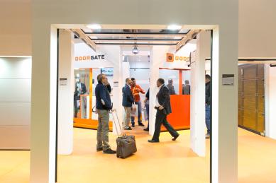 Imagen de uno de los stands en lapasada edición de SMART DOORS