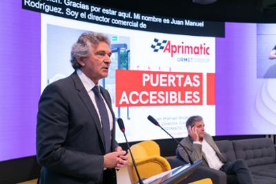 Juan Manuel Rodríguez, Commercial Director of Aprimatic.