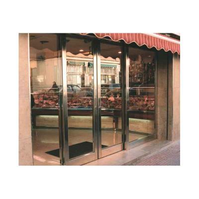 Puerta automática en un comercio