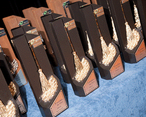 Aspecto del Acto de entrega de los premios 2018