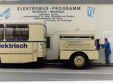 Autobuses de transporte públicos eléctricos