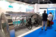 Urban bicycle parking microzone