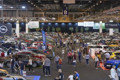 Aspecto parcial de un Pabellón de la Feria