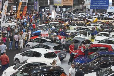 Aspecto parcial de un Pabellón de la Feria
