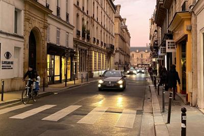 coche por las calles